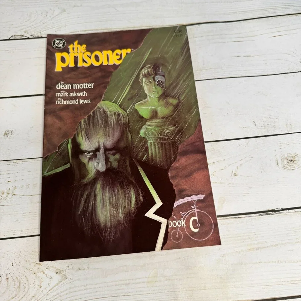 The Prisoner Issue #1-4 by Dean Motter & Mark Askwith DC‎ Comic Books Softcover